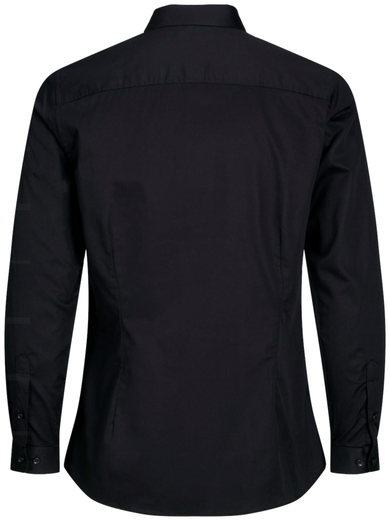 Camicia Jack & Jones Nero Parma manica lunga 12097662 /Black JACK & JONES 