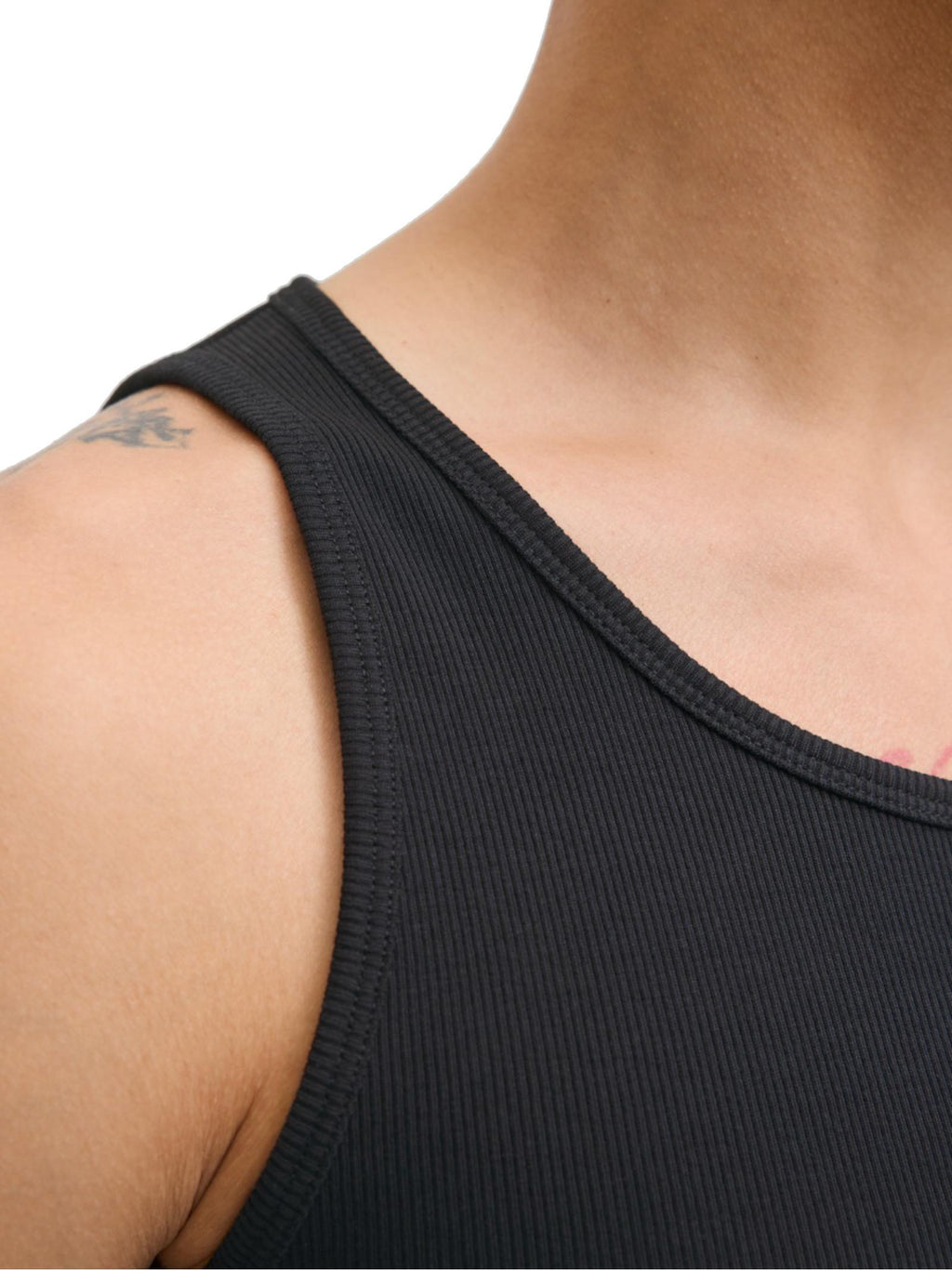Canotta Jack & Jones Nero Ebro stampa 12284156 /Black JACK & JONES 