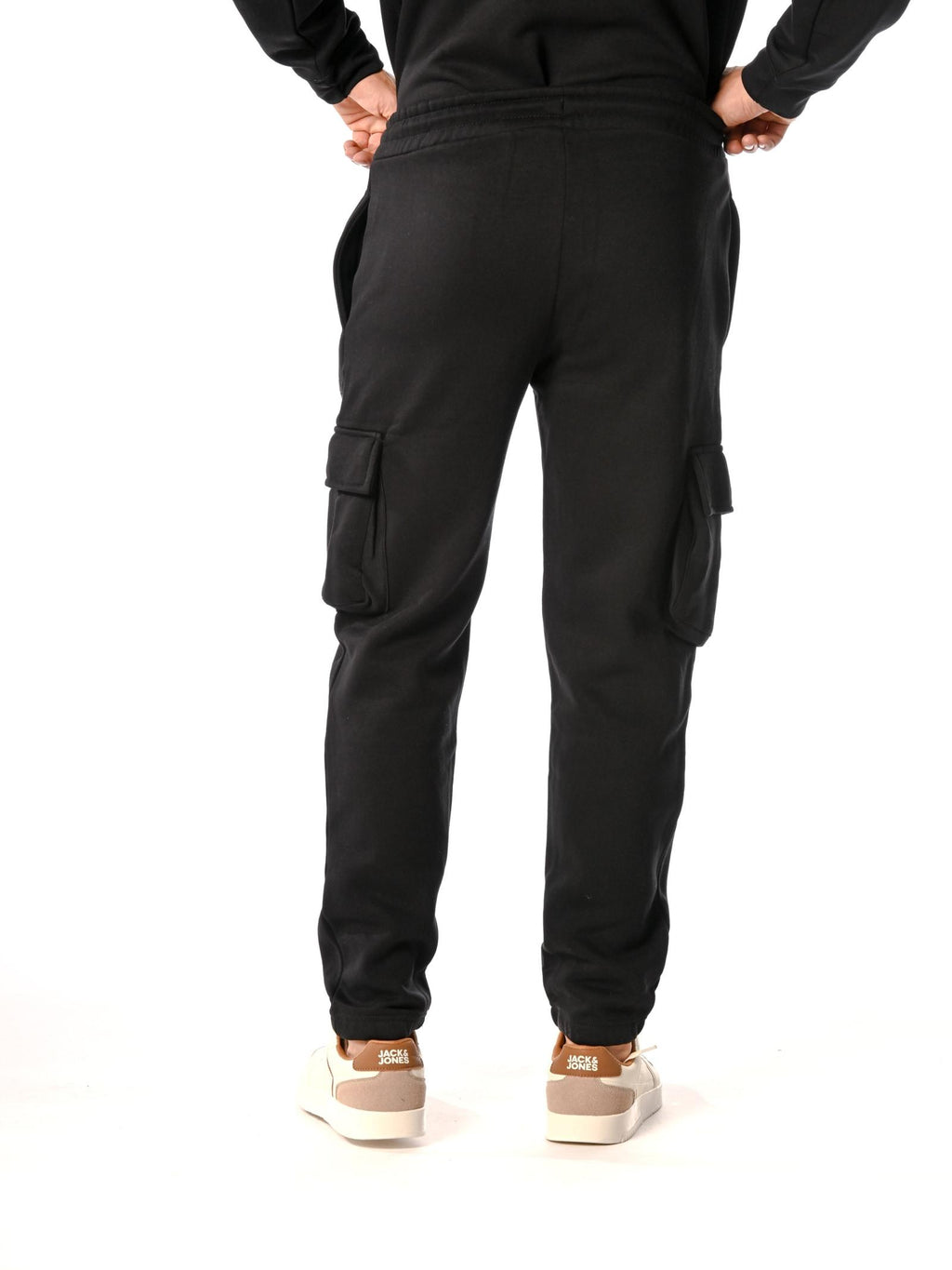 Pantalone Urban Ring Nero in felpa cargo UR9120071 NERO URBAN RING 