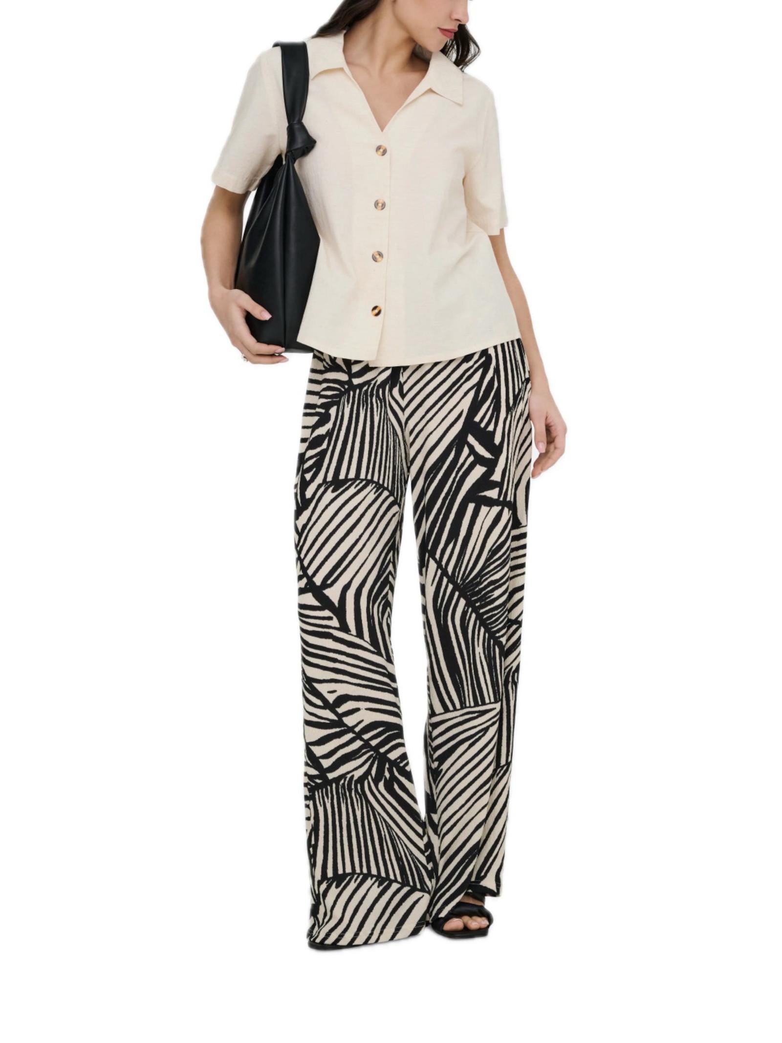 Pantalone JDY Debbie Nero fantasia 15370187 /Black Sandshell JDY 