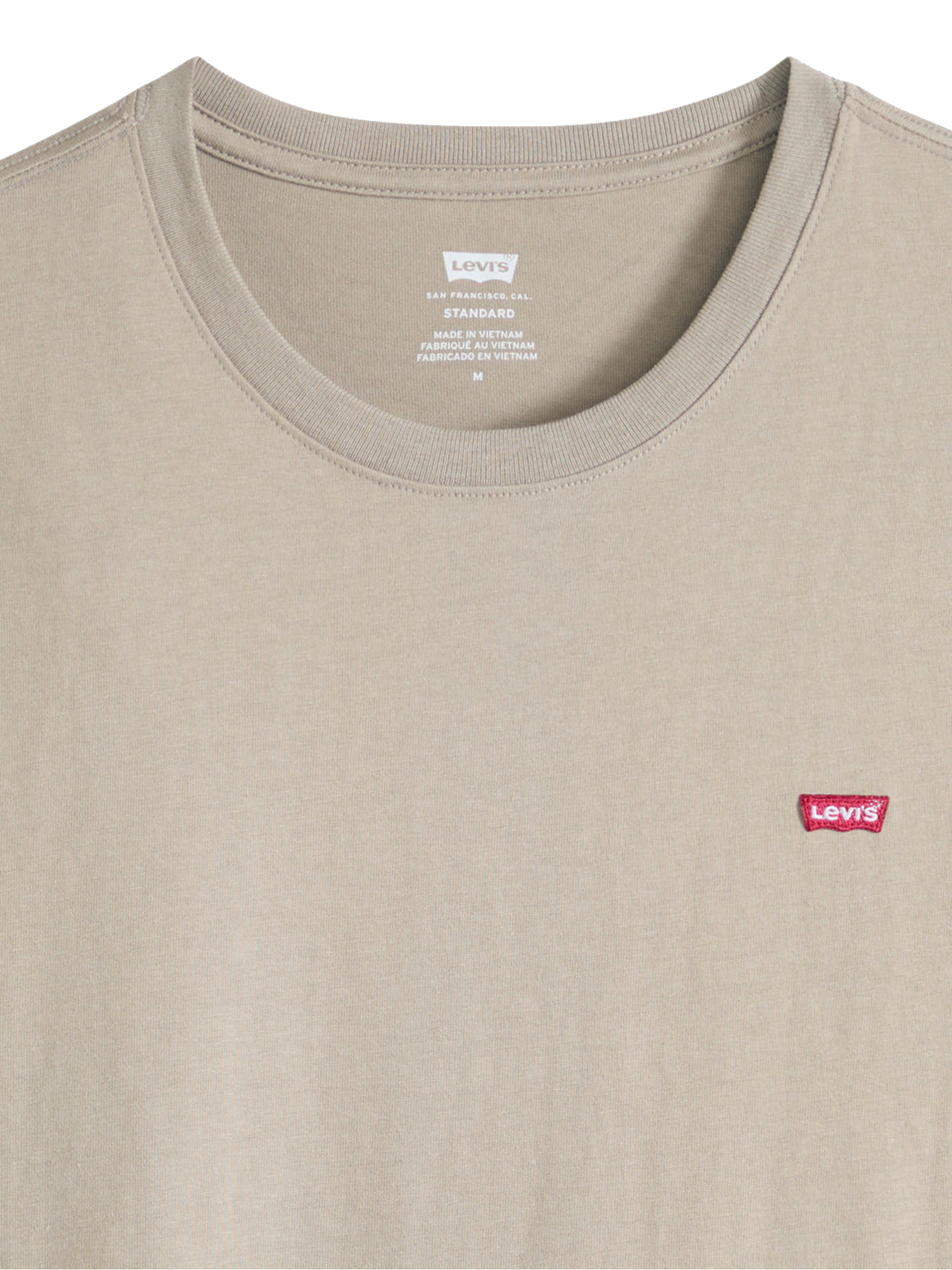 T-Shirt Levi's® Beige Basic con Logo Ricamato 5660503 01 LEVI'S® 