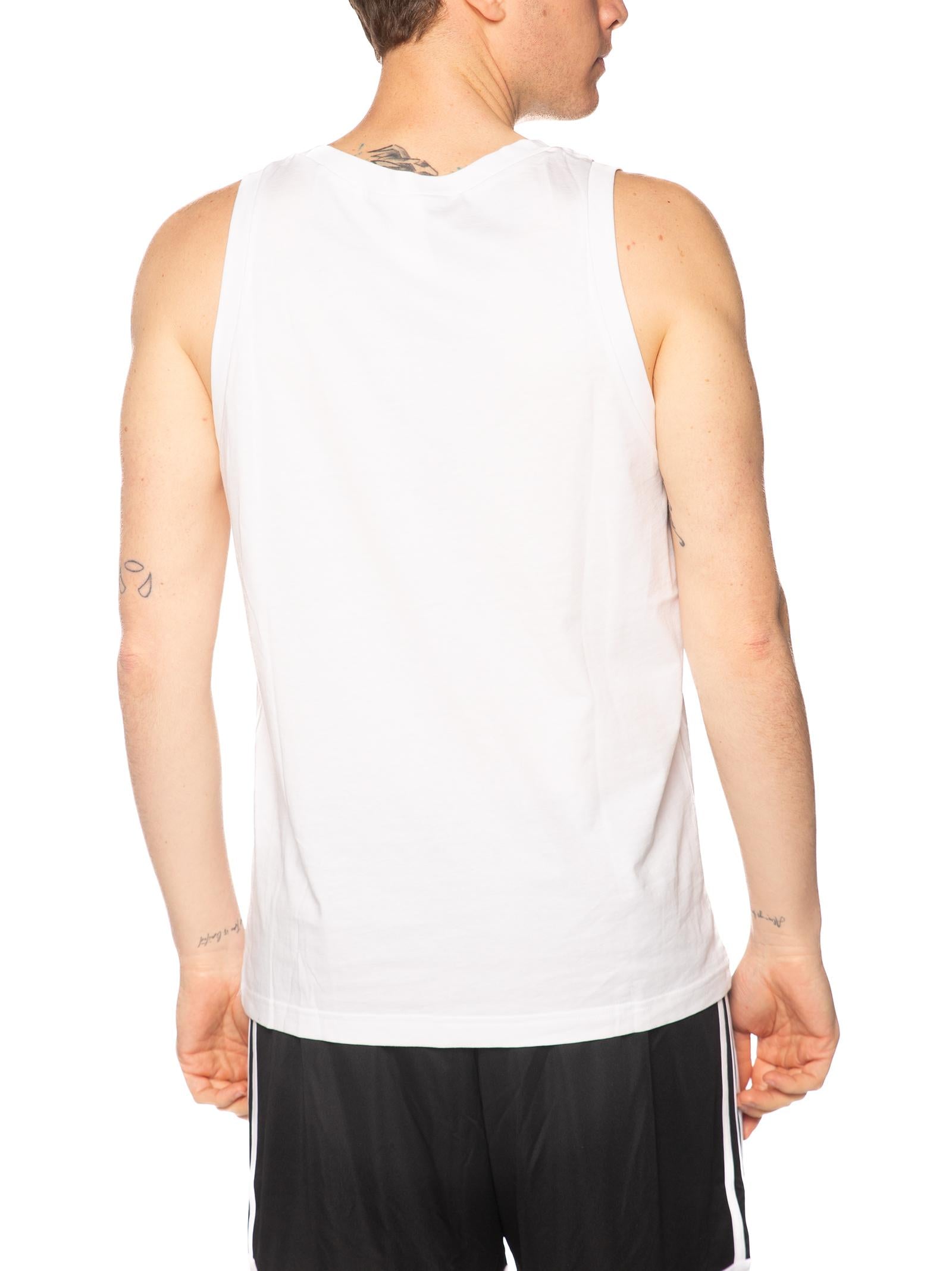 Canotta Adidas Bianco logo piccolo JE8984 BIANCO ADIDAS 