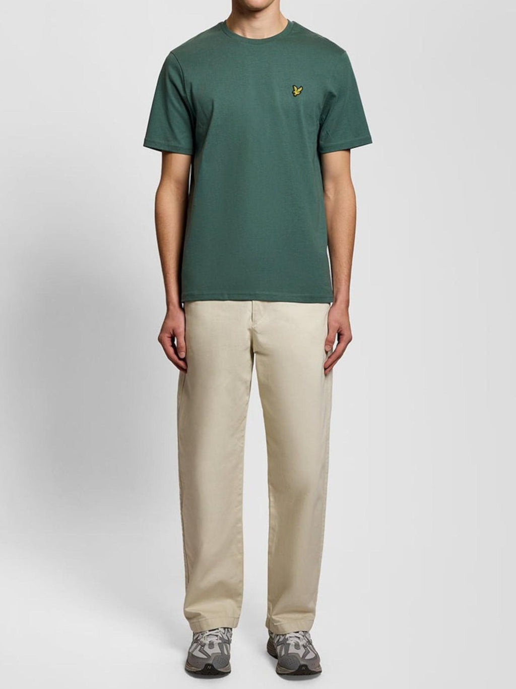 T-shirt Lyle & Scott Verde Logo TS400VOG EVERGLADE LYLE & SCOTT 