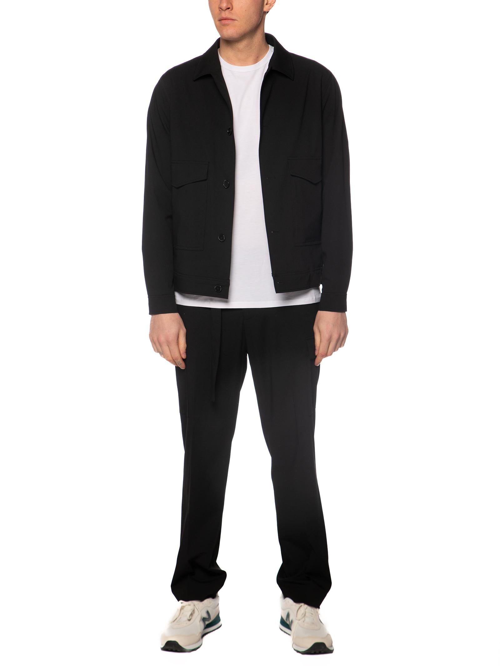 Overshirt Seinse Nero punto milano GBE1112 NERO SEINSE 