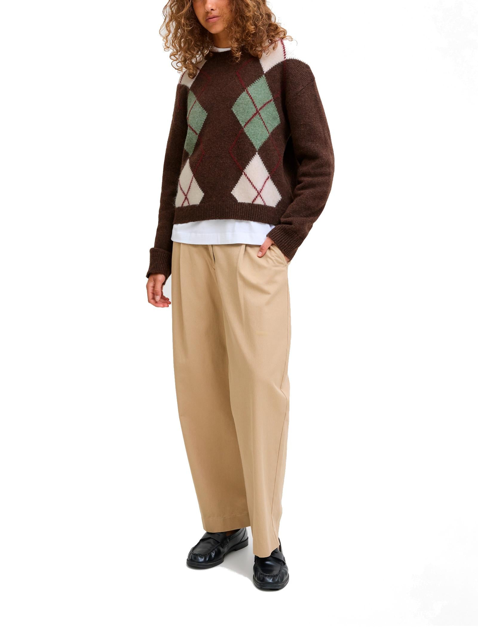 Maglia JJXX Harvi Marrone fantasia 12281930 /Bracken JJXX 