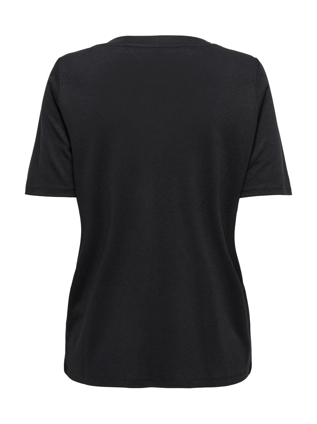 T-shirt Only Henrietta Nero con scollo a V 15344497 /Black ONLY 