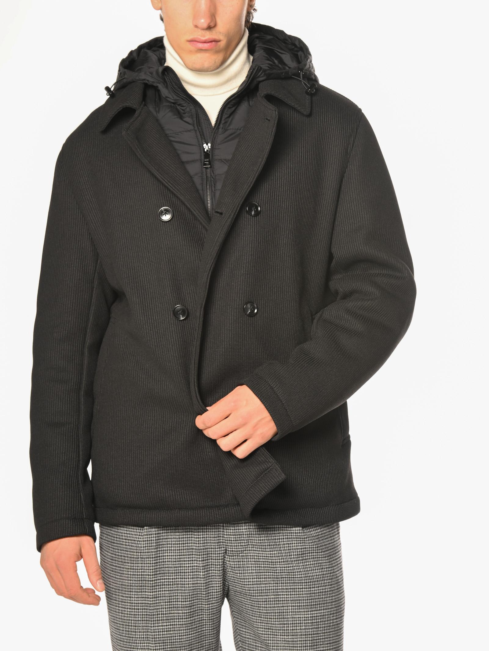 Giubbotto Seinse Nero doppio petto GBI1090 NERO SEINSE 