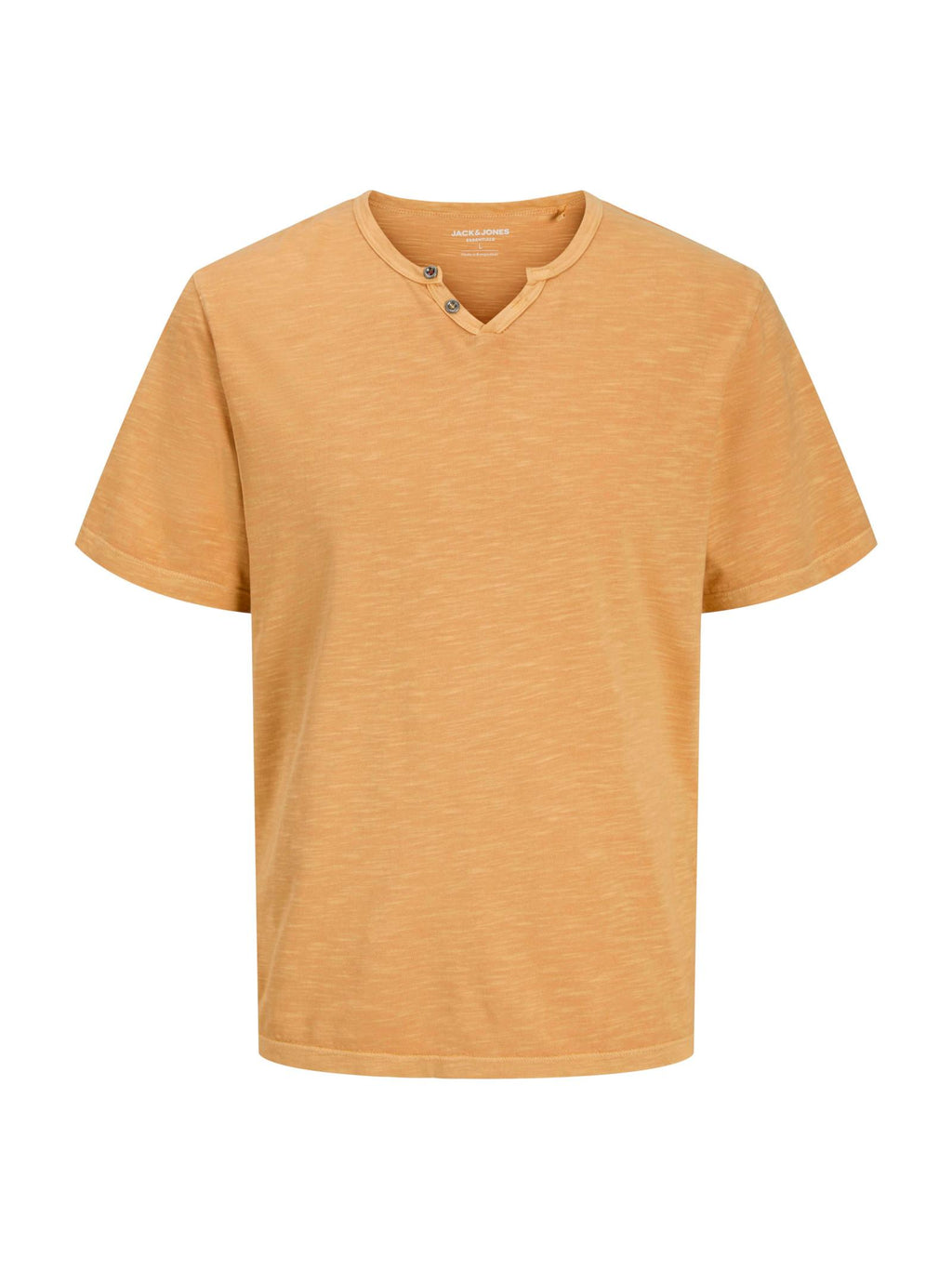 T-shirt Jack & Jones Esplit Senape scollo a V 12164972 /Curry JACK & JONES 