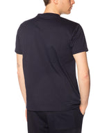T-shirt Superculture Blu stampa vespa A1801 BLU SUPERCULTURE 