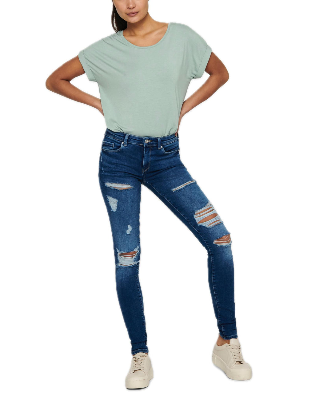 T-Shirt Only Menta Moster  in viscosa 15106662 /JADEITE ONLY 