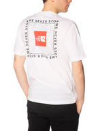 T-shirt Urban Ring Bianco stampa retro UR1110033 BIANCO URBAN RING 