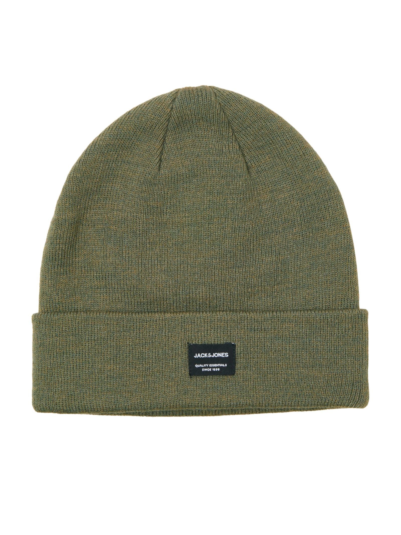 Berretto Jack & Jones Dna Verde in maglia 12092815 /Dusty Olive JACK & JONES 