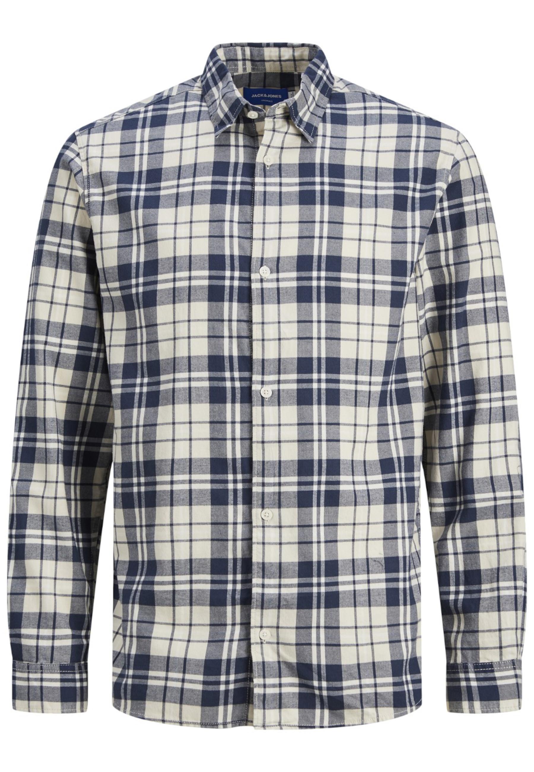 Camicia Jack & Jones Blu manica lunga