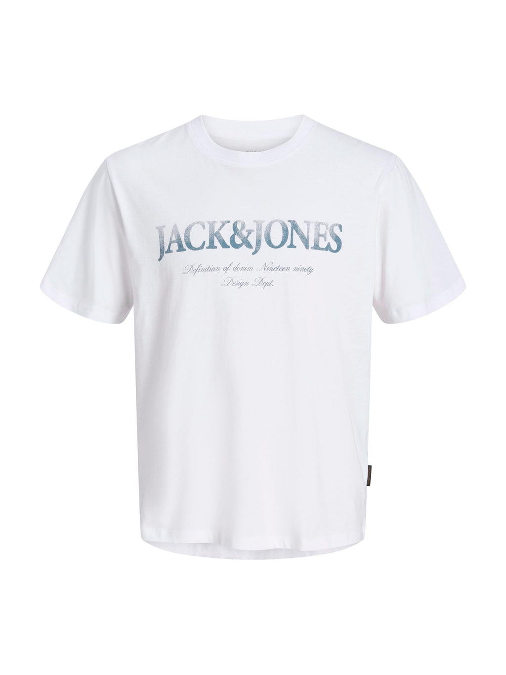 T-shirt Jack & Jones Devin Bianco con stampa 12290173 /Bright White JACK & JONES 