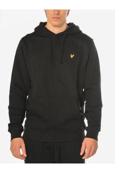 Felpa Lyle & Scott Nero con cappuccio ML1139V JET BLACK LYLE & SCOTT 