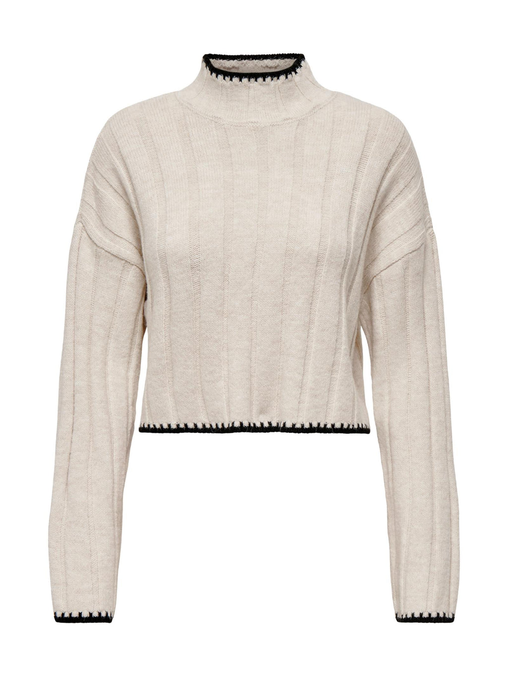 Maglia Only Chick Panna collo alto 15329963 /Pumice Stone ONLY 