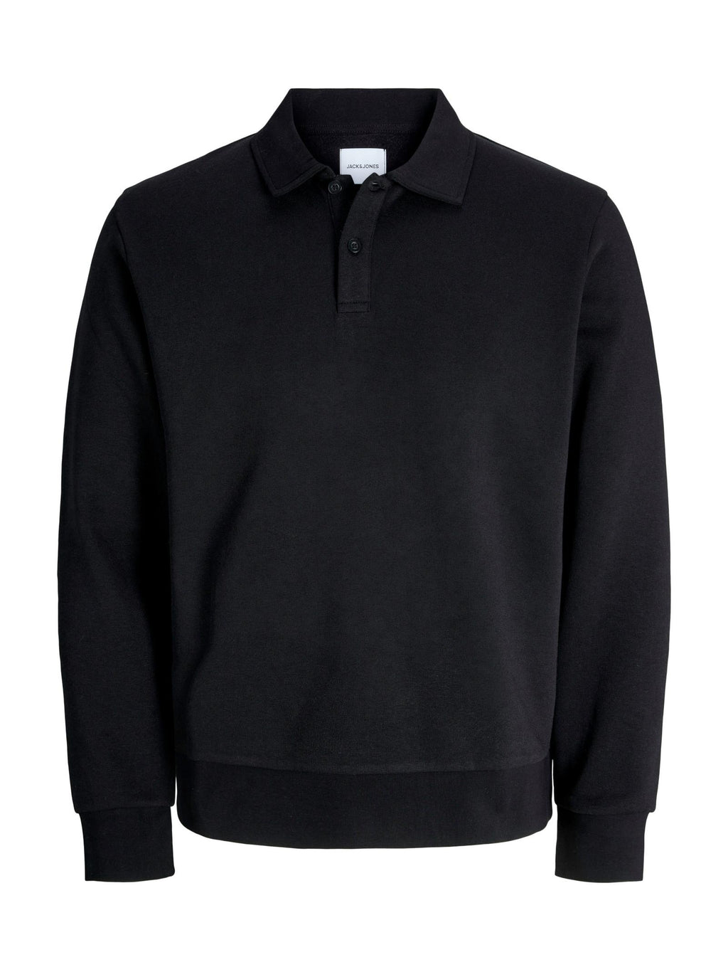 Felpa Jack & Jones Bradley Nero con colletto 12278586 /Black JACK & JONES 