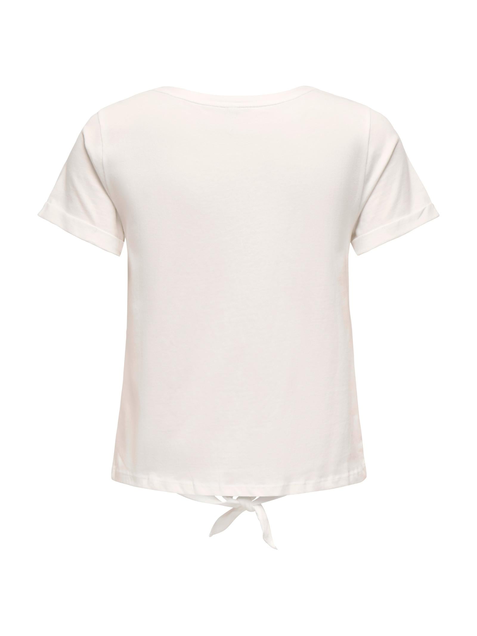 T-shirt Only Bianco Dora fenicottero 15346678 /Cloud Dancer ONLY 