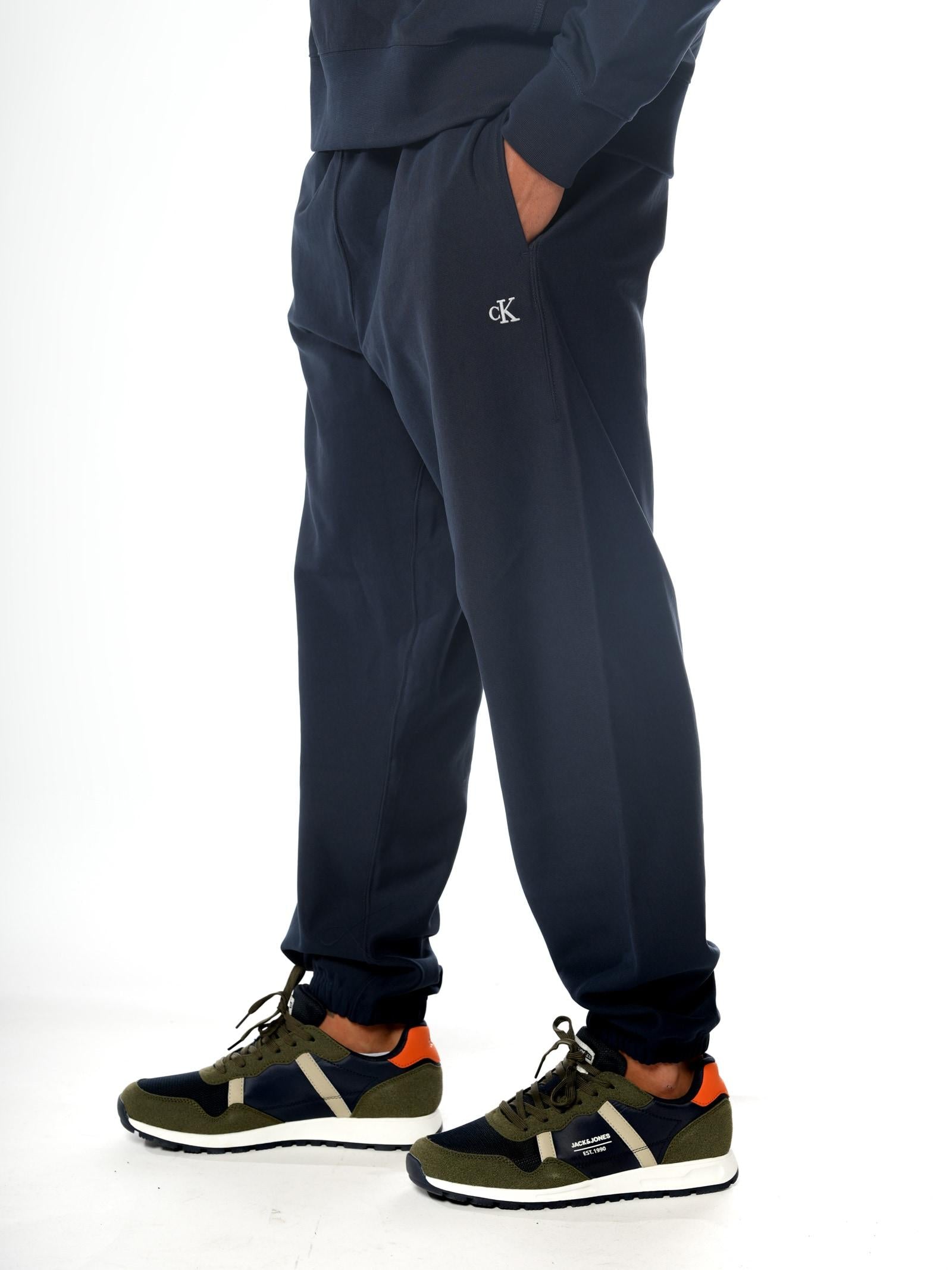 Pantalone Calvin Klein Blu in felpa LV04RC279G CEF CALVIN KLEIN 