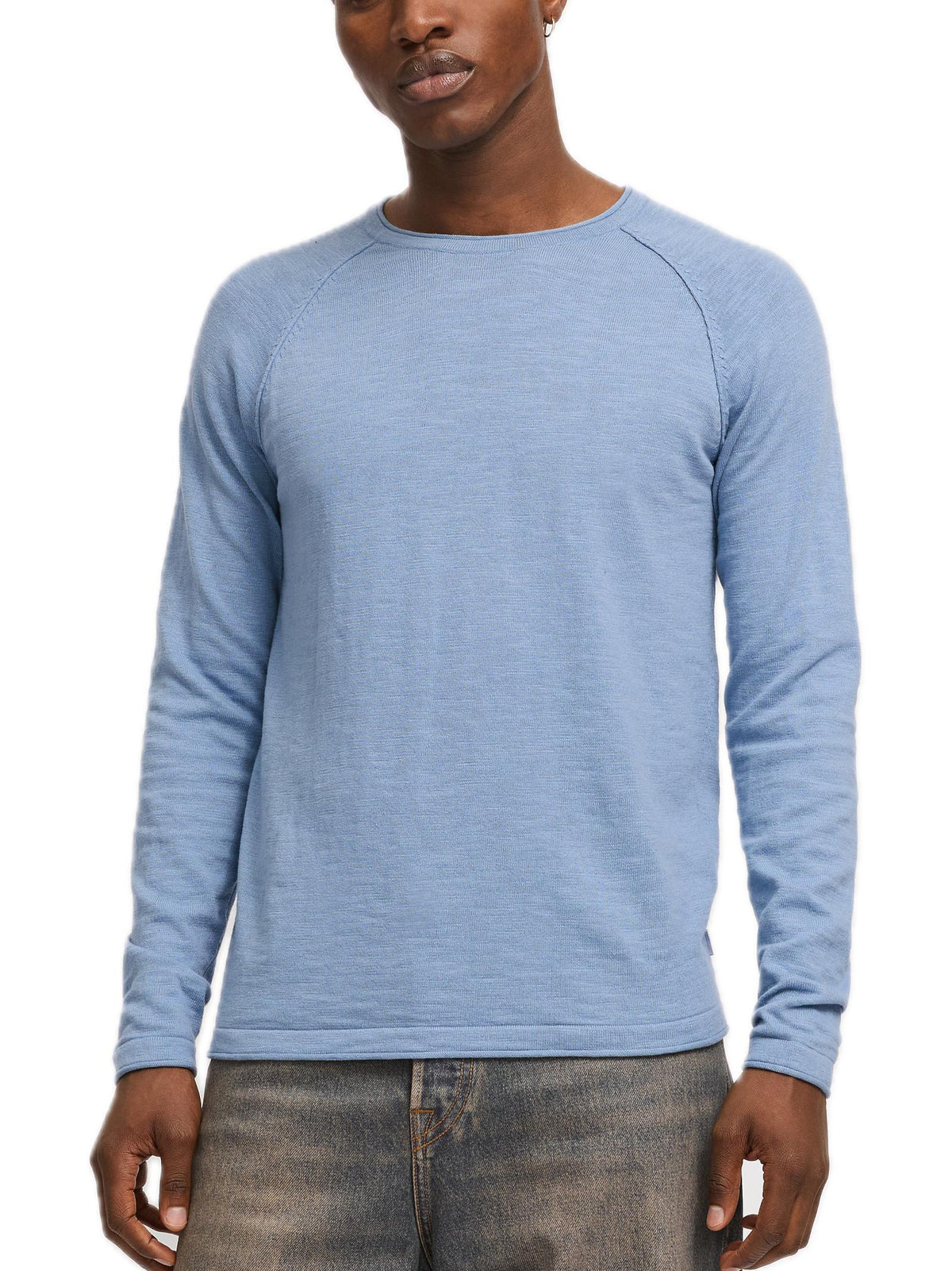 Maglia Jack & Jones Breze Avio girocollo 12269654 /Faded Denim JACK & JONES 