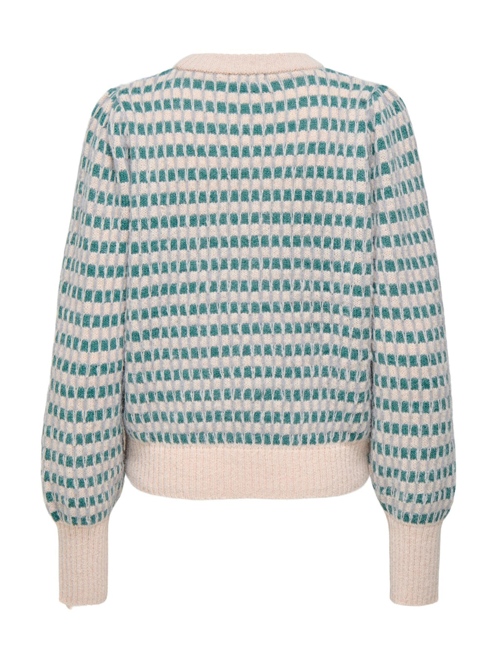 Maglia Jacqueline De Yong Sigrid Verde fantasia 15304813 /Sea Cement JDY 