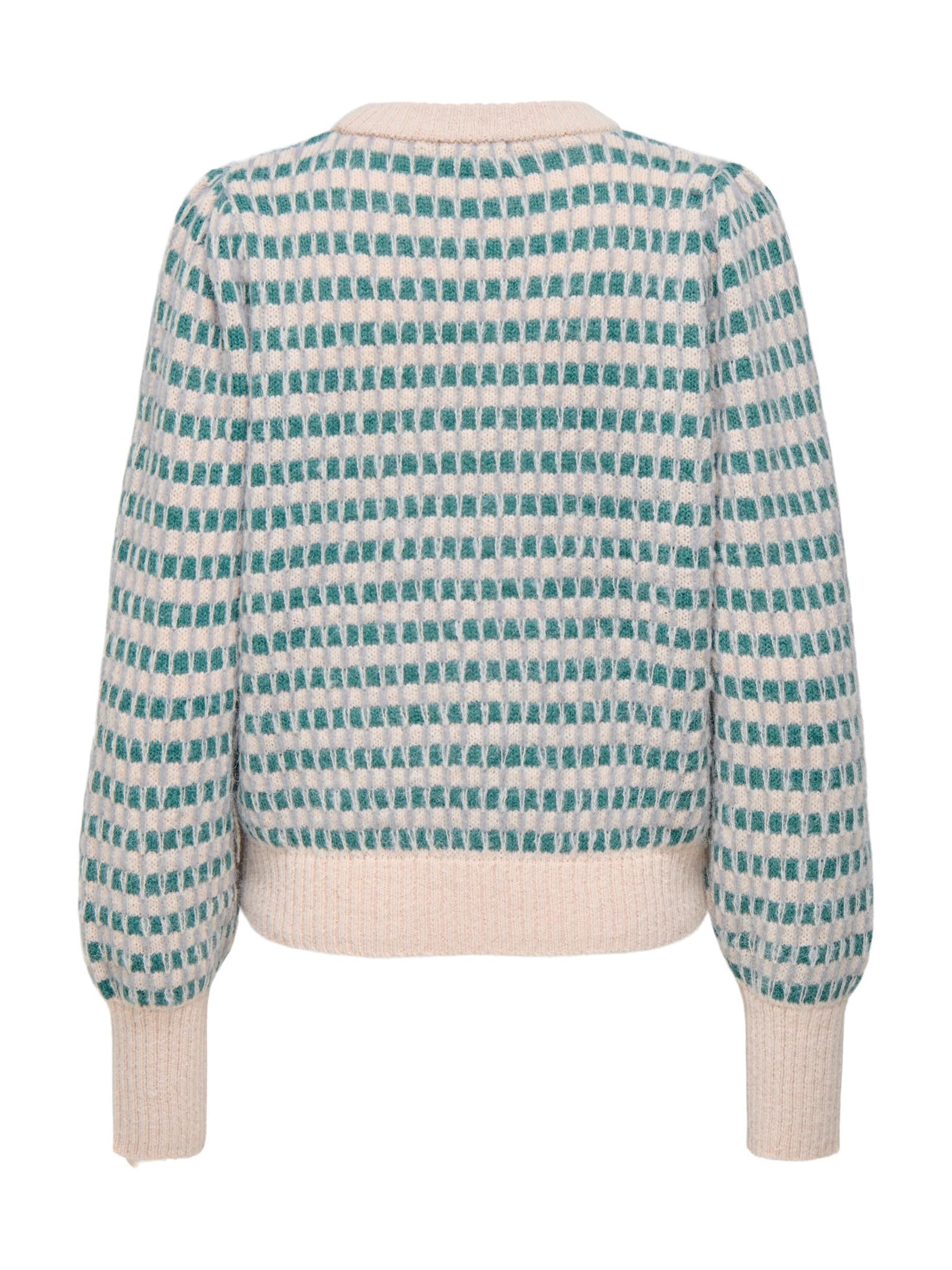 Maglia Jacqueline De Yong Sigrid Verde fantasia 15304813 /Sea Cement JDY 