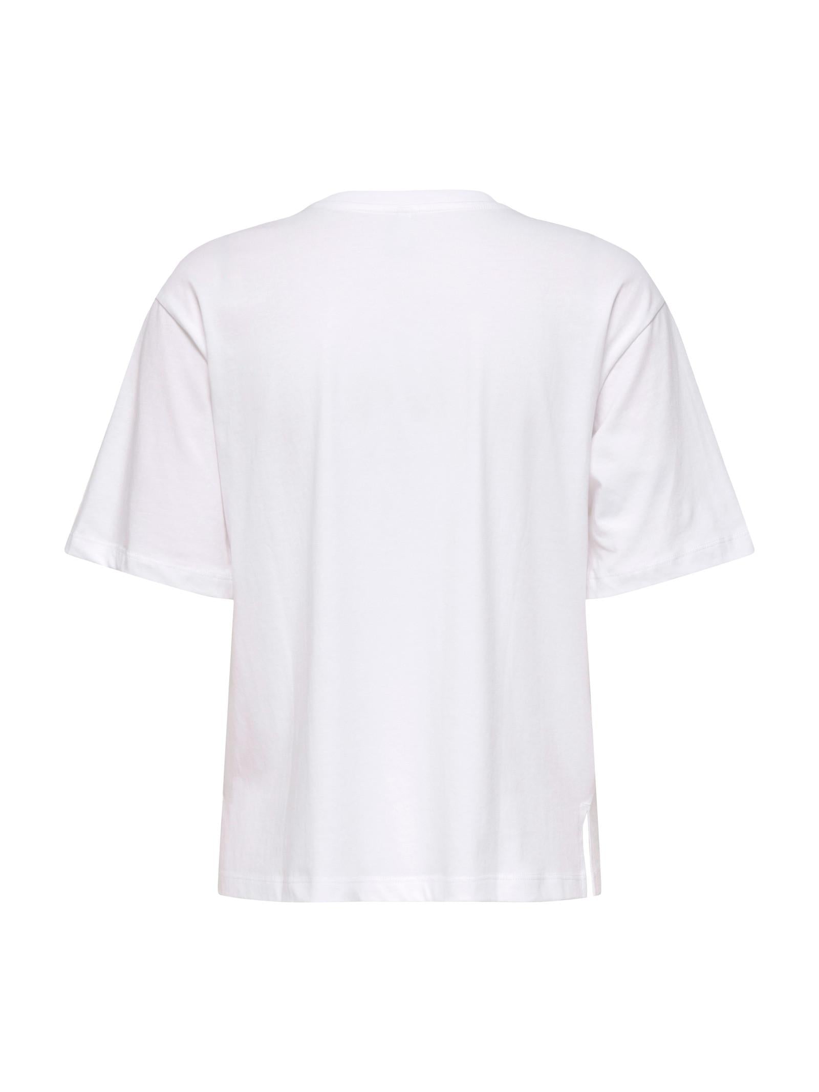T-shirt Only Bianco Susan stampa 15372179 /Pulse Bright White ONLY 