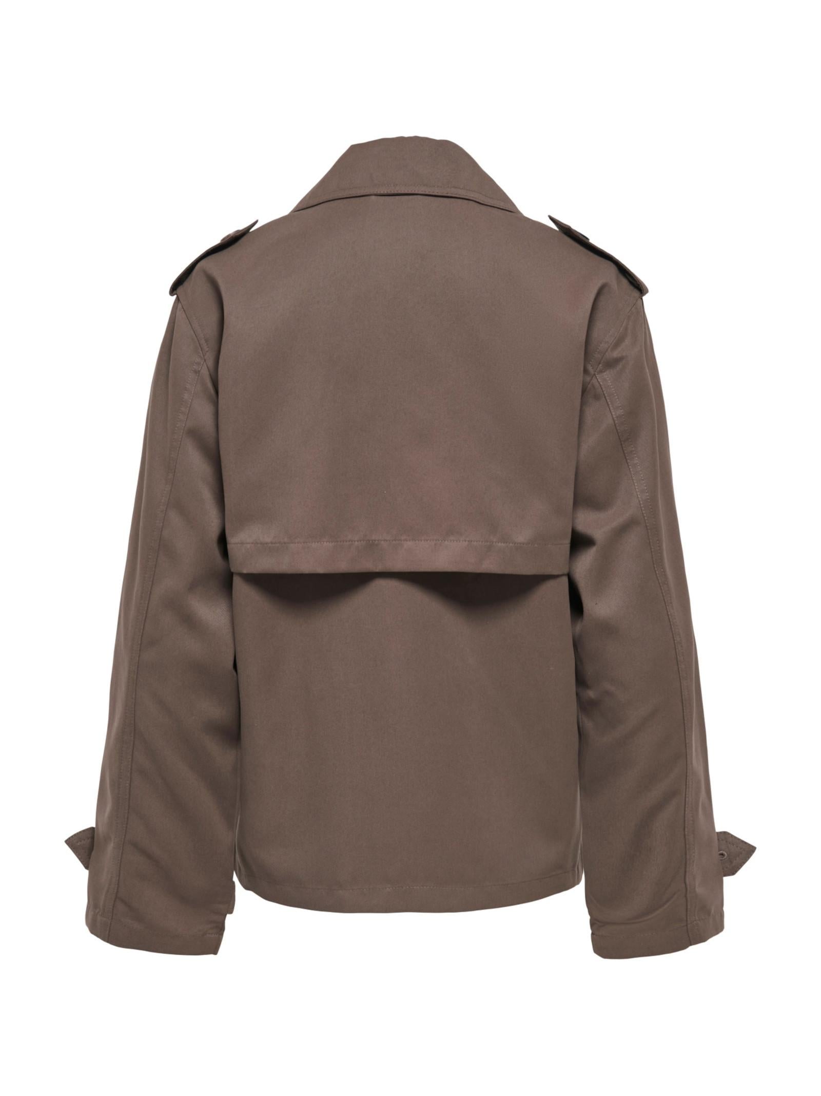 Trench Only Hannah Marrone corto 15371053 /Chocolate Martini ONLY 