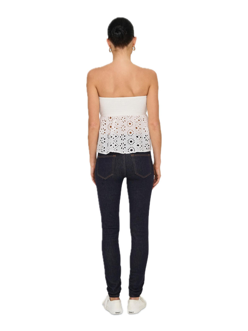 Top Only Bianco Aurora a tubo 15344871 /Cloud Dancer ONLY 