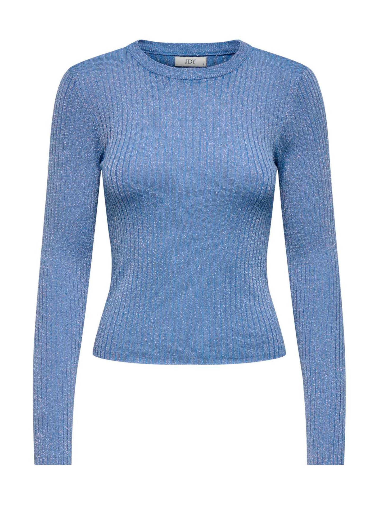 Maglia JDY Plum Azzurro  in lurex 15330569 /Ultramarine JDY 