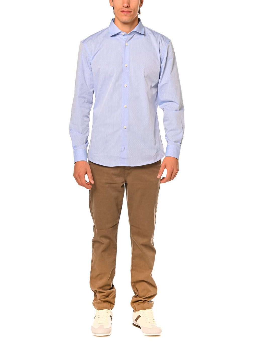 Camicia Seinse Celeste microfantasia CI1061 CELESTE SEINSE 