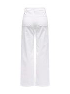Pantalone Jacqueline De Yong Bianco Iris a zampa 15341269 /White JDY 