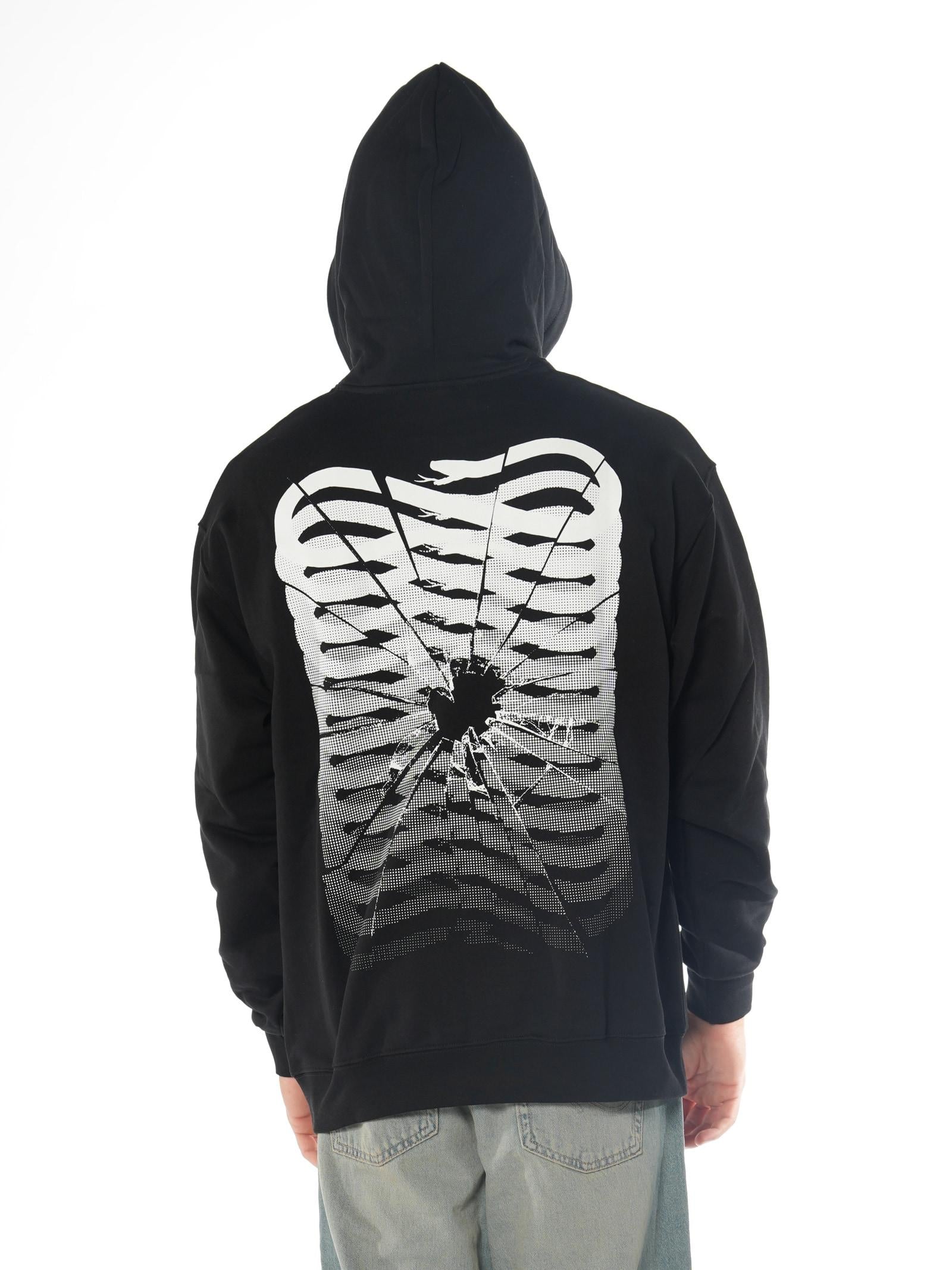 Felpa Propaganda Nero Ribs Glass FE467 NERO PROPAGANDA 