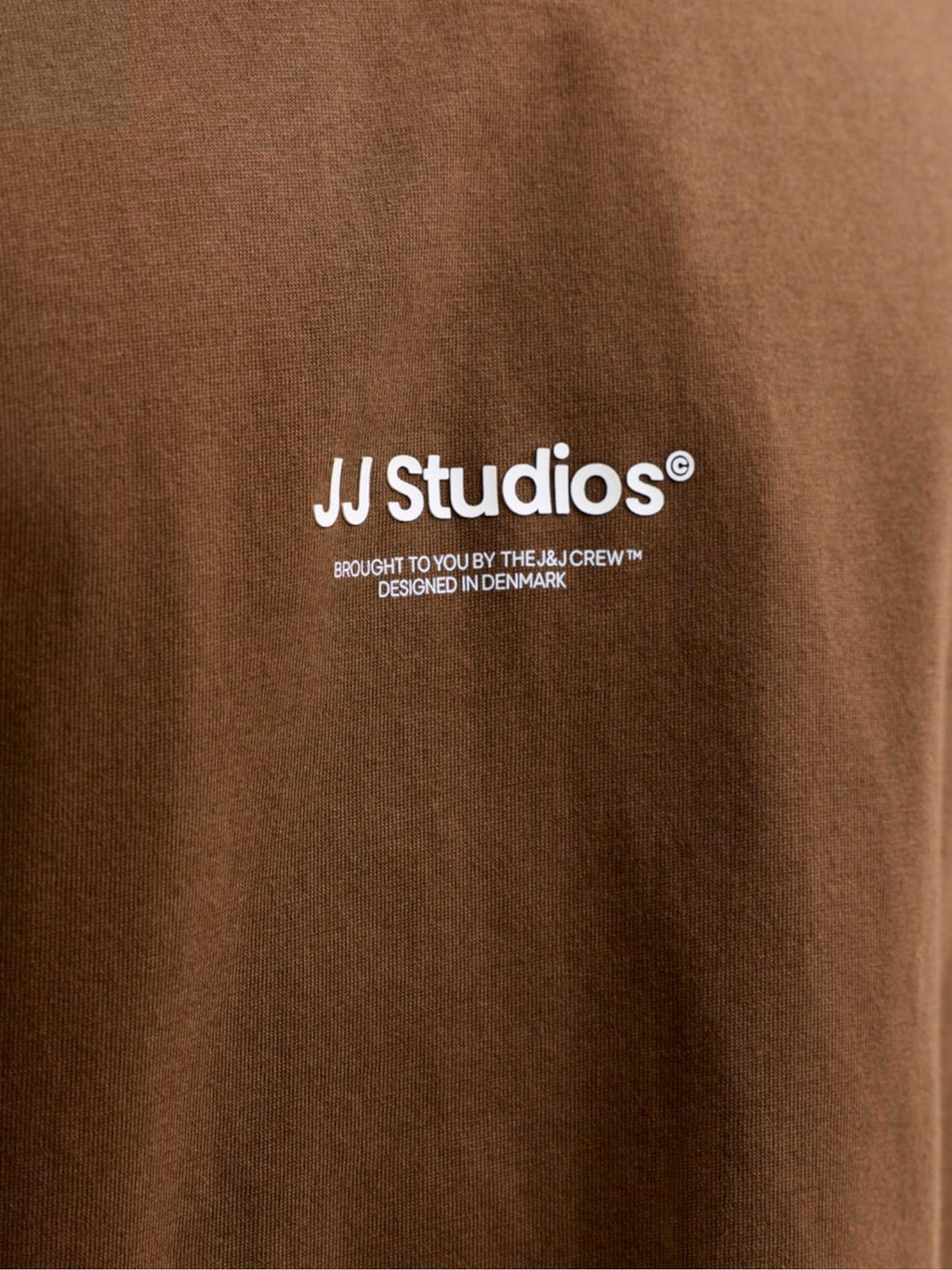 T-shirt Jack & Jones Soho Marrone con logo 12278787 /Cocoa JACK & JONES 