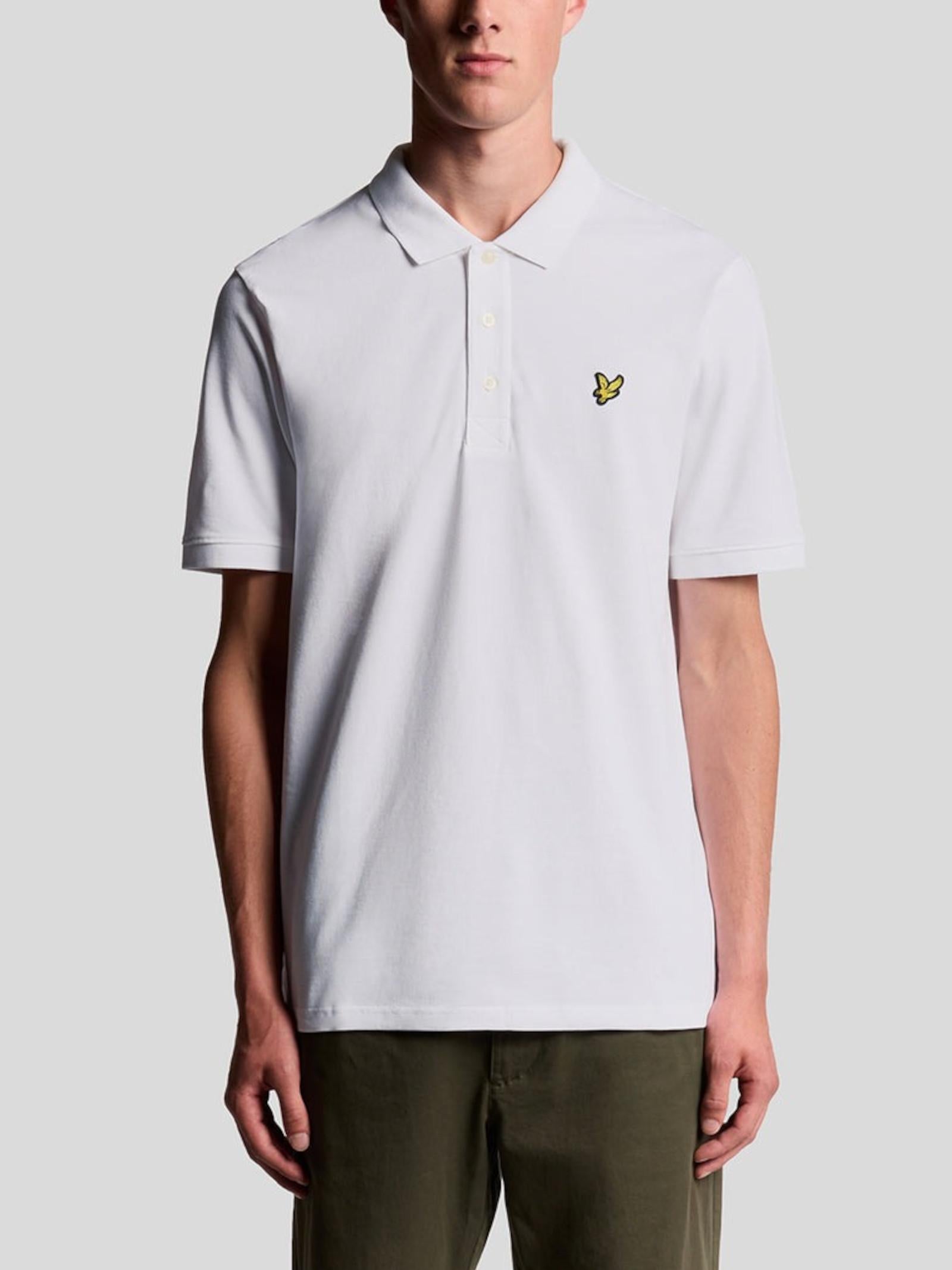 Polo Lyle & Scott Bianco colletto logo SP400VOG WHITE LYLE & SCOTT 