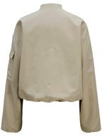 Bomber JJXX Beige Eila con colletto 12253330 /Feather Gray JJXX 
