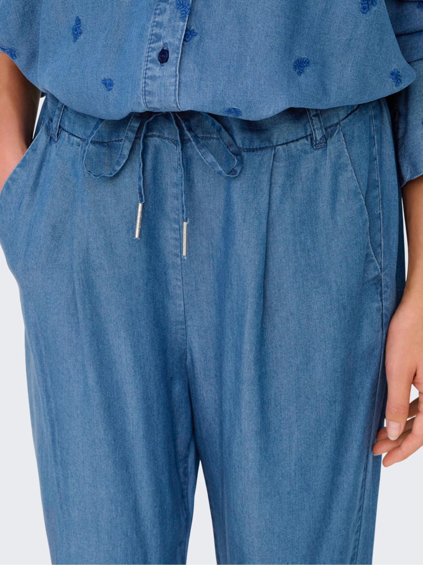 Jeans Only Caris Medium Blue Denim con coulisse 15342874 /Medium Blue Denim ONLY 
