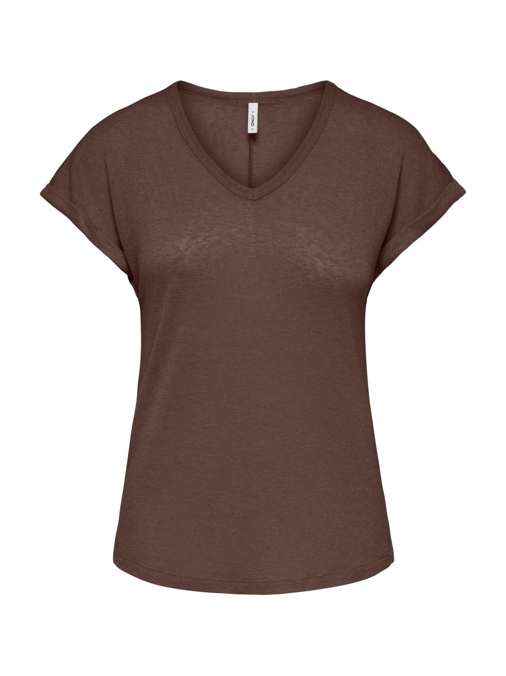 T-shirt Only Marrone Dalila scollo a V 15376094 /Chocolate Martini ONLY 
