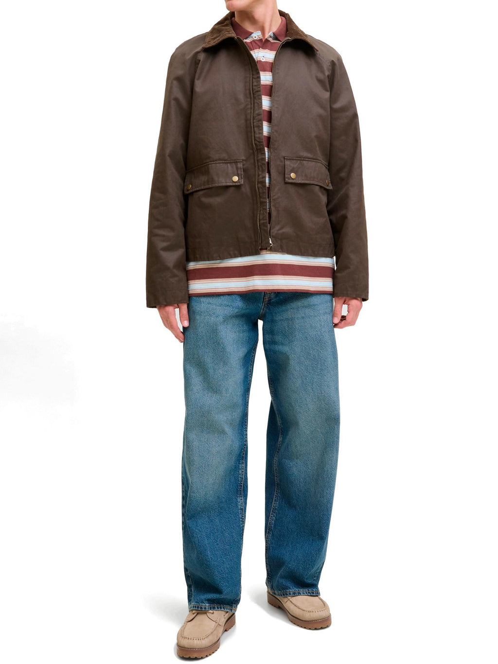 Giacca Jack & Jones Bedford Marrone con colletto 12287647 /Wren JACK & JONES 