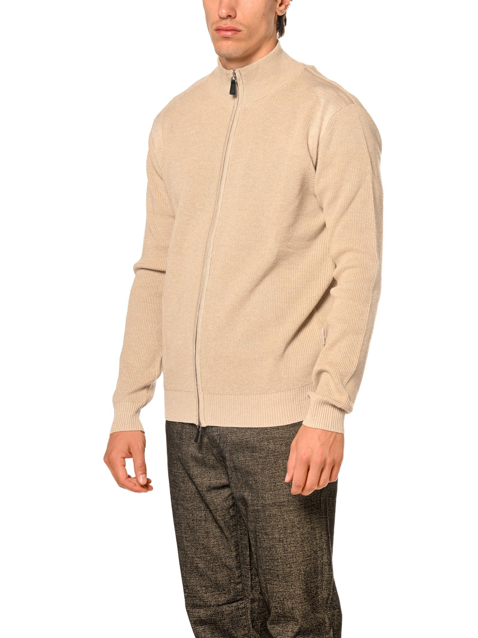 Cardigan Seinse Beige con zip MI3065 BEIGE SEINSE 