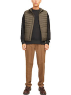 Gilet Jack & Jones Estate Verde collo alto 12256987 /Canteen JACK & JONES 