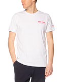 T-shirt Superculture Bianco Costa azzurra fiammata A1919 BIANCO SUPERCULTURE 
