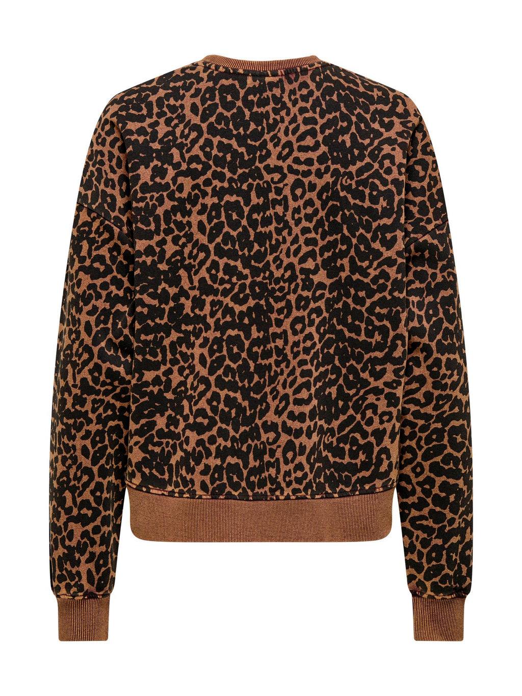 Felpa Only Voice Marrone maculata 15348175 /Decadent Chocolate ONLY 