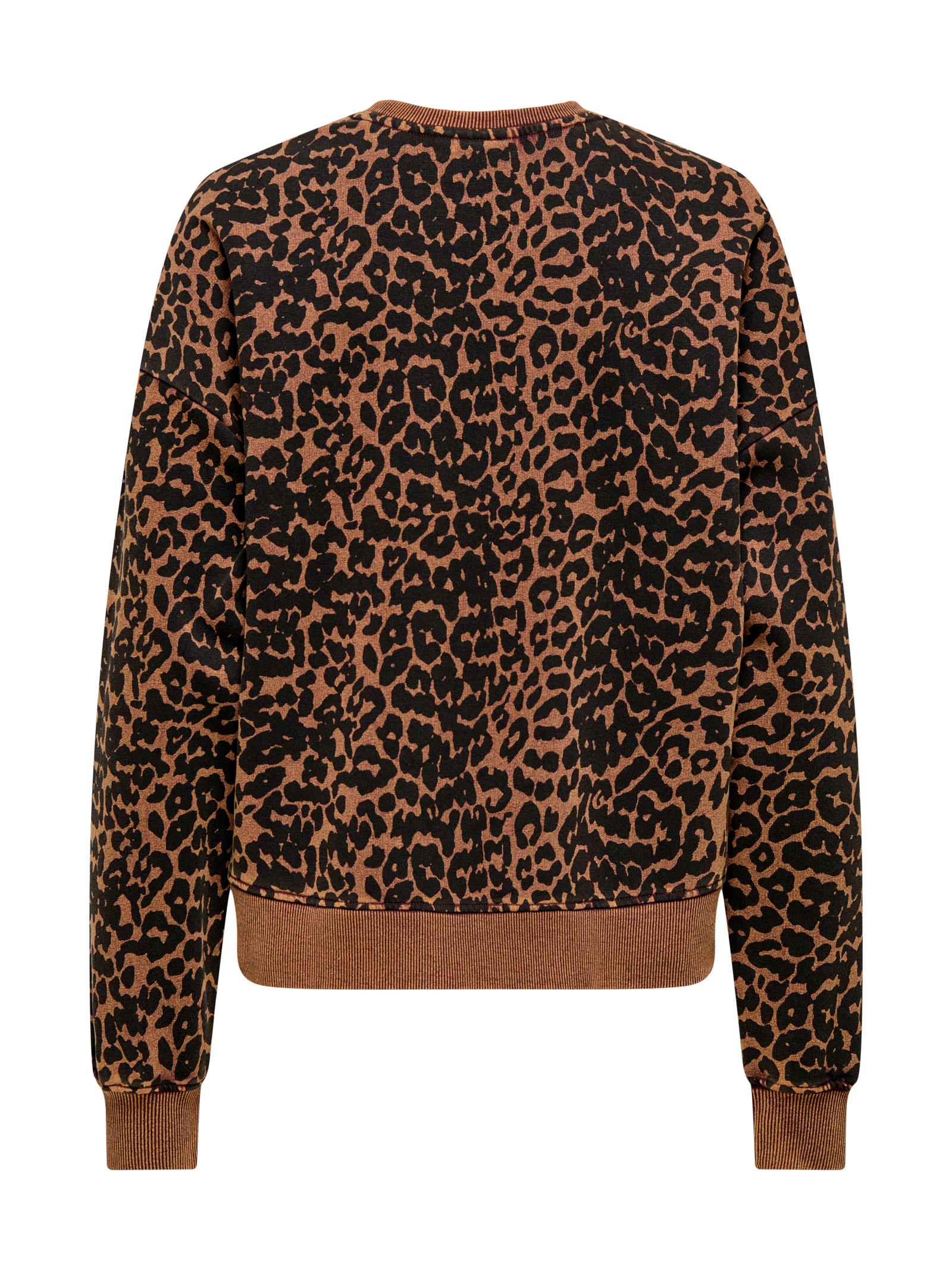 Felpa Only Voice Marrone maculata 15348175 /Decadent Chocolate ONLY 