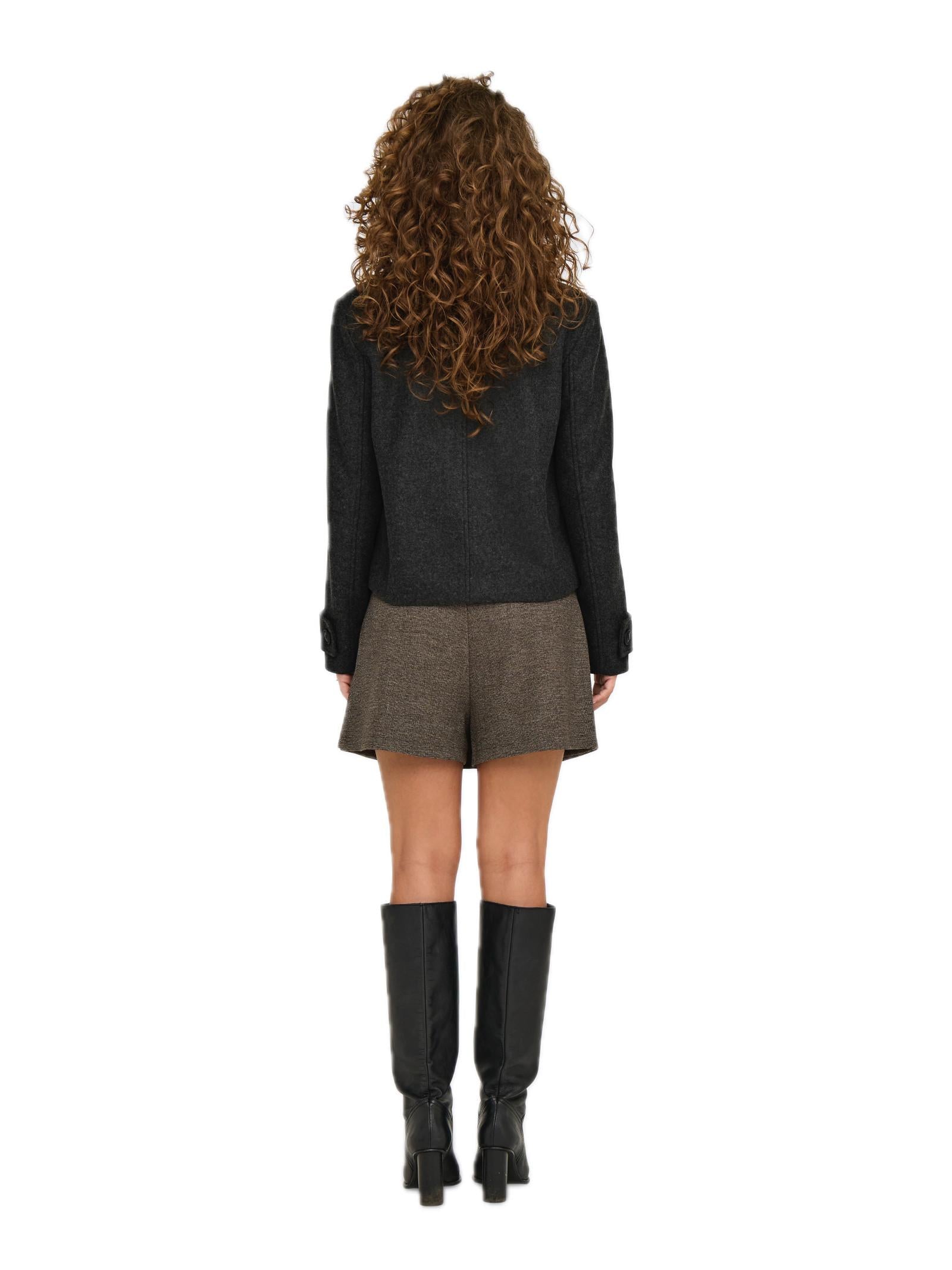 Cappotto Only  Freja Antracite corto 15320983 /Dark Grey Melange ONLY 
