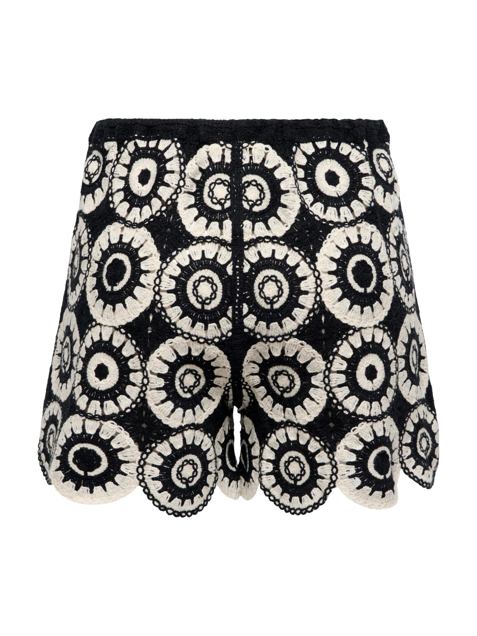 Shorts Only Nero in crochet 15373523 /Black ONLY 