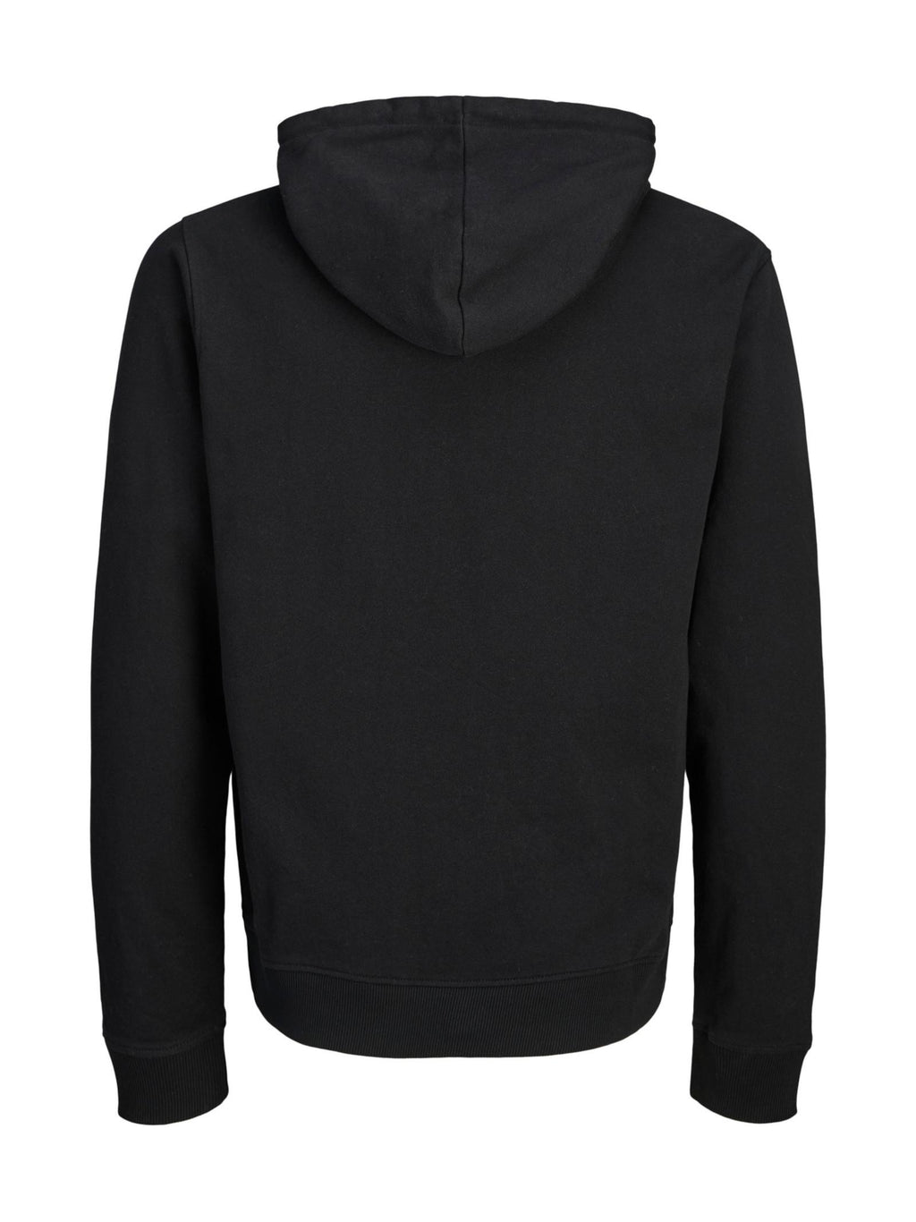 Felpa Jack & Jones Nero College Nero con cappuccio 12288362 /Black JACK & JONES 