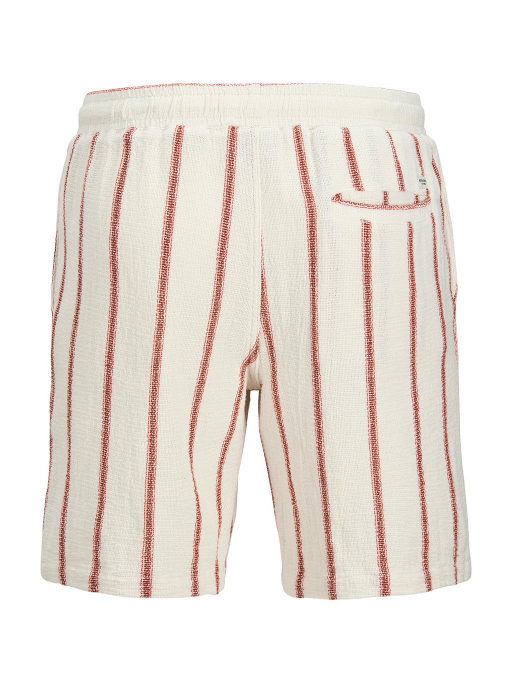 Bermuda Jack & Jones Beige Rosso a righe 12274413 /Arabian Spice JACK & JONES 