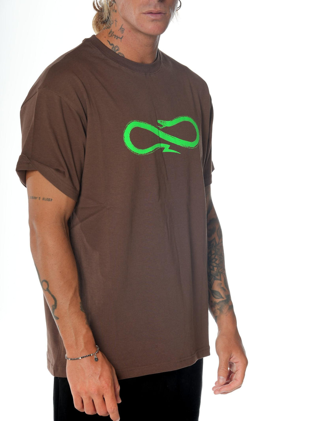 T-shirt Propaganda Marrone Logo classic TS524 MARRONE PROPAGANDA 