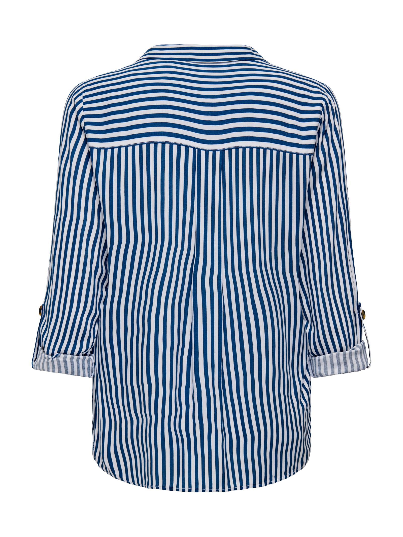 Camicia Only Yasmin Blu con scollo a V 15281677 /Peacoat ONLY 